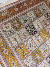 Charger l'image dans la galerie, Tapis Ghom soie tissé main n°11634_200×132
