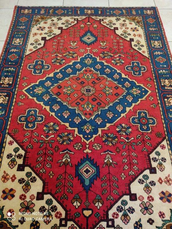Tapis Nahavand tissé main n°14888_200×137