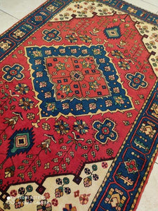Tapis Nahavand tissé main n°14888_200×137