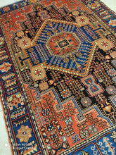 Charger l&#39;image dans la galerie, Tapis Nahavand tissé main n°9318_200×140
