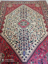 Charger l&#39;image dans la galerie, Tapis Abadeh tissé main n°19026_200×150
