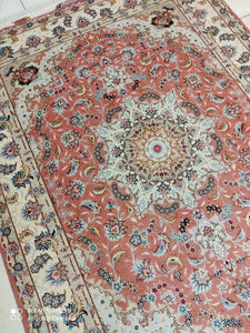Tapis Tabriz fait main n°18849_200×150