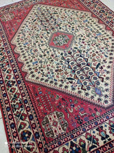 Charger l&#39;image dans la galerie, Tapis Abadeh tissé main n°19026_200×150
