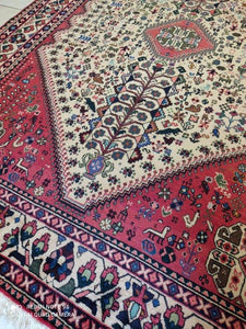 Tapis Abadeh tissé main n°19026_200×150