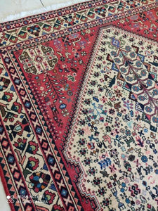 Tapis Abadeh tissé main n°19026_200×150