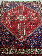 Charger l&#39;image dans la galerie, Tapis Abadeh tissé main n°18960_200×160
