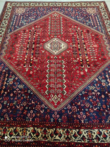 Tapis Abadeh tissé main n°18960_200×160