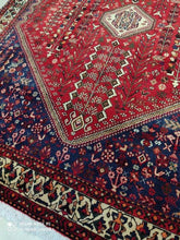 Charger l&#39;image dans la galerie, Tapis Abadeh tissé main n°18960_200×160
