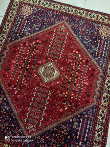 Tapis Abadeh tissé main n°18960_200×160