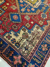 Charger l'image dans la galerie, Tapis Nahavand tissé main n°14596_204×145
