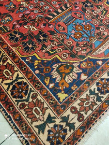 Tapis Antique Bakhtiar tissé main n°10238_205×150