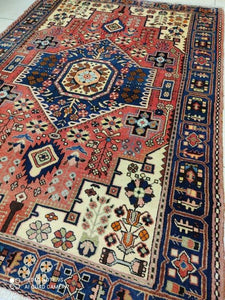 Tapis Nahavand tissé main n°18746_206×148