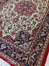 Charger l'image dans la galerie, Tapis Ghom tissé main n°17944_207×140
