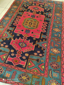 Tapis Toucerkan fait main n°14058_208×130