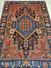 Charger l&#39;image dans la galerie, Tapis Nahavand tissé main n°9318_200×140
