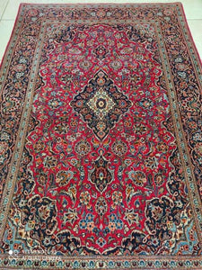 TAPIS Kachan noué main n°1399_210×130