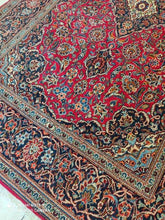 Charger l&#39;image dans la galerie, TAPIS Kachan noué main n°1399_210×130

