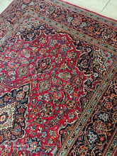 Charger l&#39;image dans la galerie, TAPIS Kachan noué main n°1399_210×130

