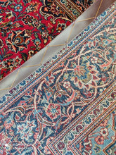 Charger l&#39;image dans la galerie, TAPIS Kachan noué main n°1399_210×130
