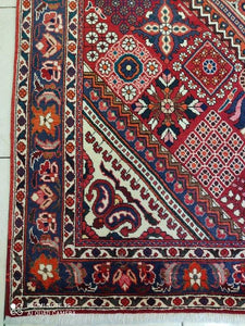 Tapis Saman fait main n°9257_210×133