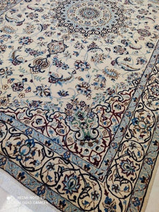 Tapis Nain Chichla Habibian noué main n°19488_210×133
