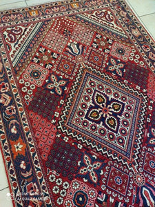Tapis Saman fait main n°9257_210×133