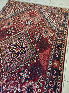Tapis Saman fait main n°9257_210×133