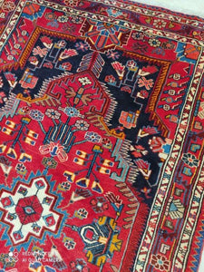 Tapis Nahavand tissé main n°16171_210×136