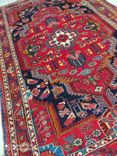 Charger l&#39;image dans la galerie, Tapis Nahavand tissé main n°16171_210×136
