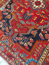 Charger l&#39;image dans la galerie, Tapis Nahavand tissé main n°16171_210×136
