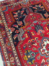 Charger l&#39;image dans la galerie, Tapis Nahavand tissé main n°16171_210×136
