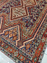 Charger l'image dans la galerie, Tapis Afchar fait main n°18815_210×150
