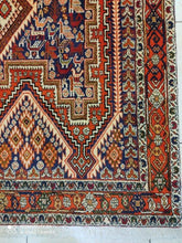 Charger l'image dans la galerie, Tapis Afchar fait main n°18815_210×150
