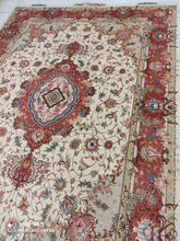 Charger l&#39;image dans la galerie, Tapis Tabriz noué main n°15321_210×152
