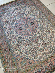 Tapis Cachemire soie noué main n°36_210×160