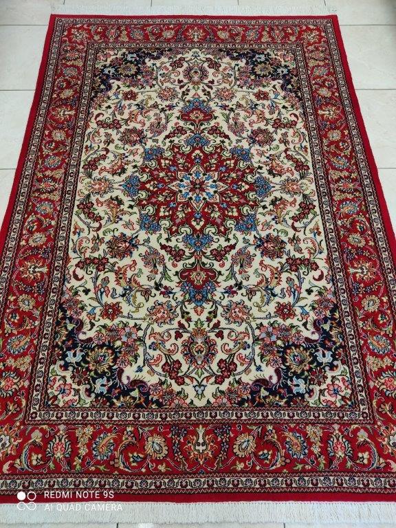 Tapis Ghom fait main n°17957_212×145