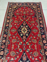 Charger l&#39;image dans la galerie, Tapis Kachan fait main n°18379_213×79
