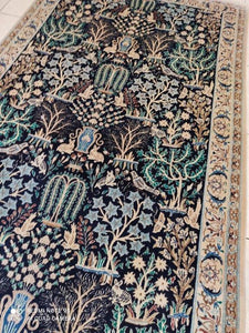 Tapis Antique Nain noué main n°16153_215×125