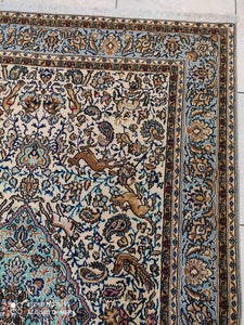 Tapis Ghom fait main n°19165_215×133