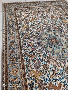 Tapis Ghom fait main n°19165_215×133