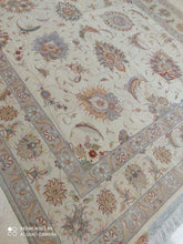 Charger l'image dans la galerie, Tapis Tabriz Panja Raj fait main n°14513_215×150
