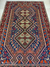 Charger l'image dans la galerie, Tapis Afchar fait main n°18811_220×140
