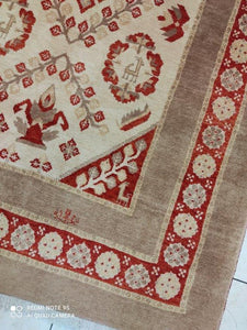 Tapis Mahalat noué main n°12401_220×140
