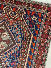 Charger l'image dans la galerie, Tapis Afchar fait main n°18811_220×140
