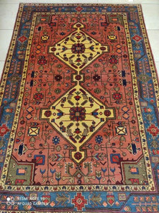 Tapis Nahavand tissé main n°17126_225×150