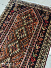 Charger l'image dans la galerie, Tapis Afchar noué main n°17097_230×75
