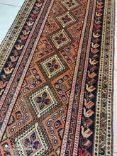 Charger l'image dans la galerie, Tapis Afchar noué main n°17097_230×75
