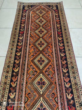 Charger l'image dans la galerie, Tapis Afchar noué main n°17097_230×75
