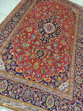 Charger l'image dans la galerie, Tapis Kachan fait main n°125_232×133
