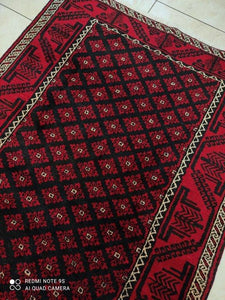 Tapis Zabol tissé main n°13571_240×125